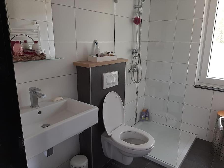Vrijstaande Recreatievilla Met Ruime Omheinde Tuin Posterholt Esterno foto